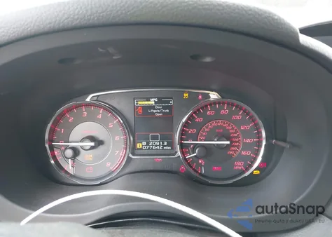 2016 Subaru Wrx Premium из США, поврежденный, VIN JF1VA1E65G9831835